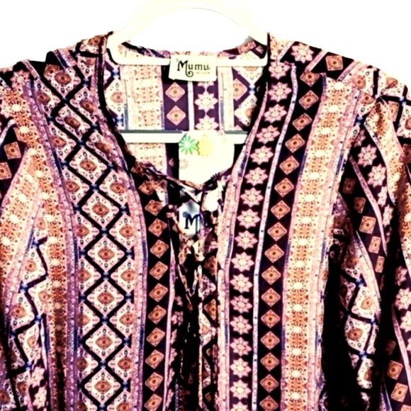 Show Me Your Mumu. Lighting Bird Tunic. New with tag. Medium. - Picture 2 of 7